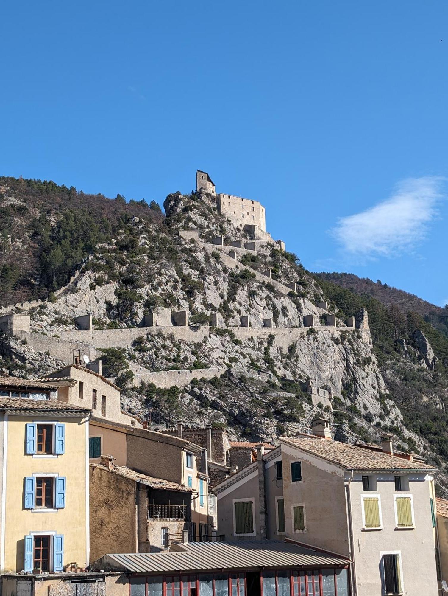 Duplex "La Belle Vue " Entrevaux Exterior foto