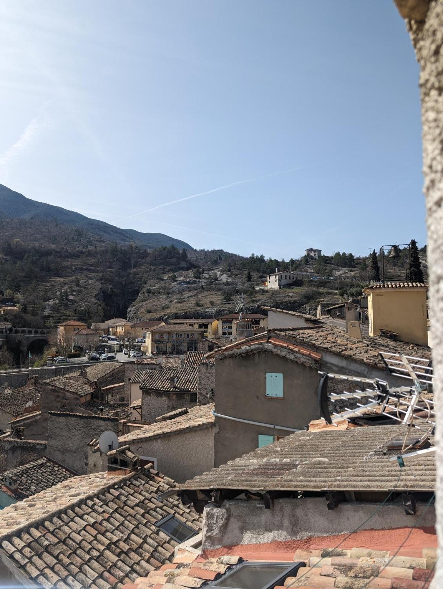 Duplex "La Belle Vue " Entrevaux Exterior foto