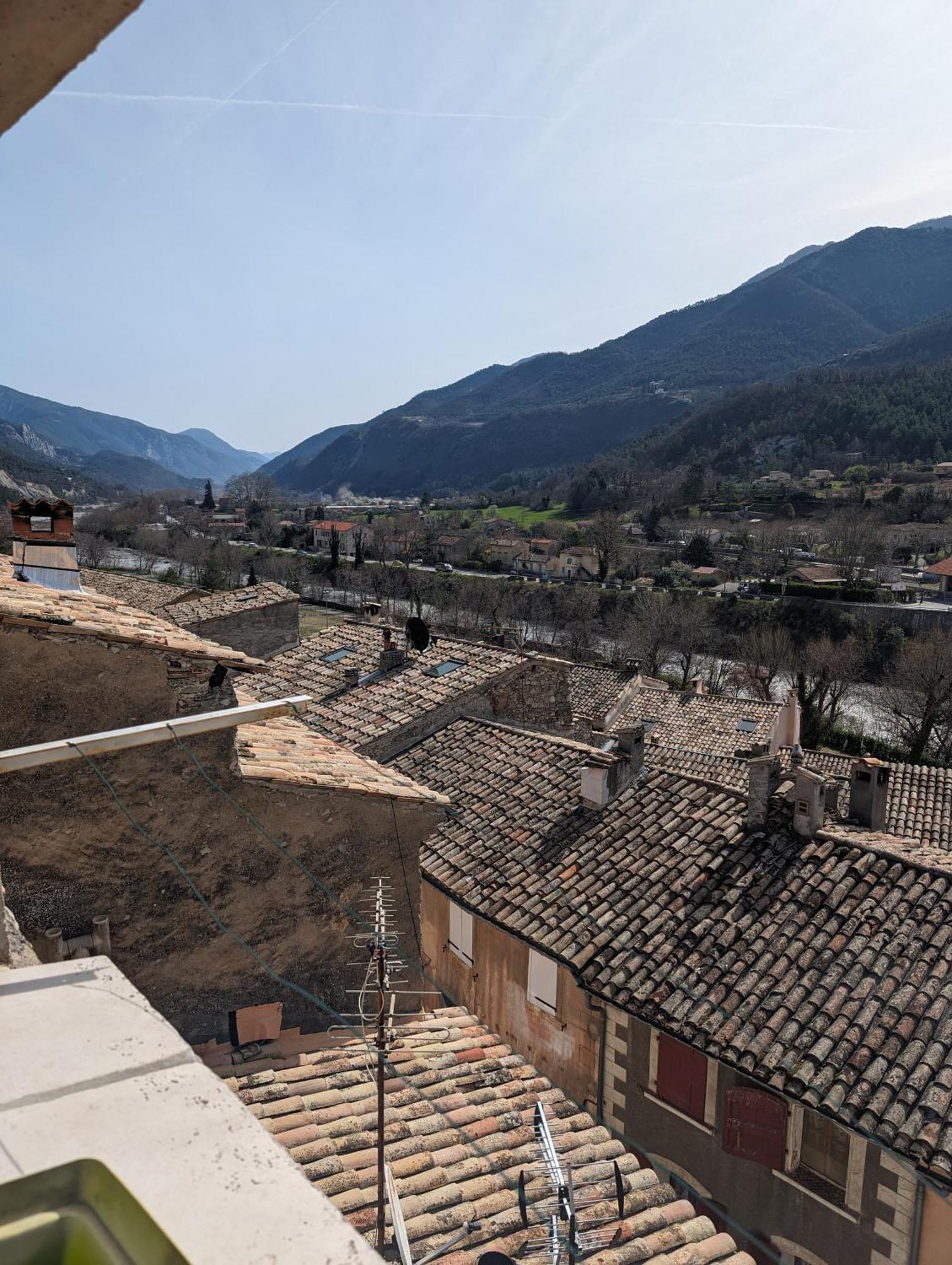Duplex "La Belle Vue " Entrevaux Exterior foto