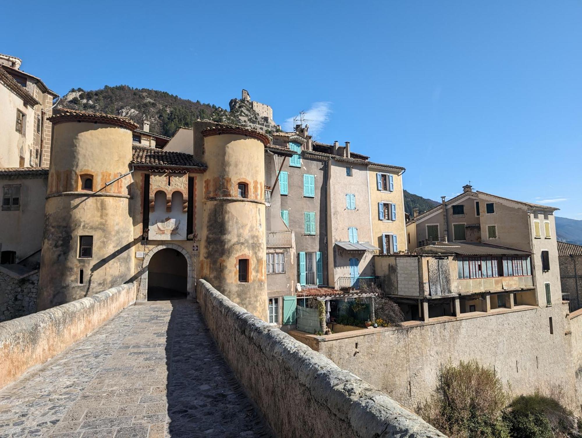 Duplex "La Belle Vue " Entrevaux Exterior foto