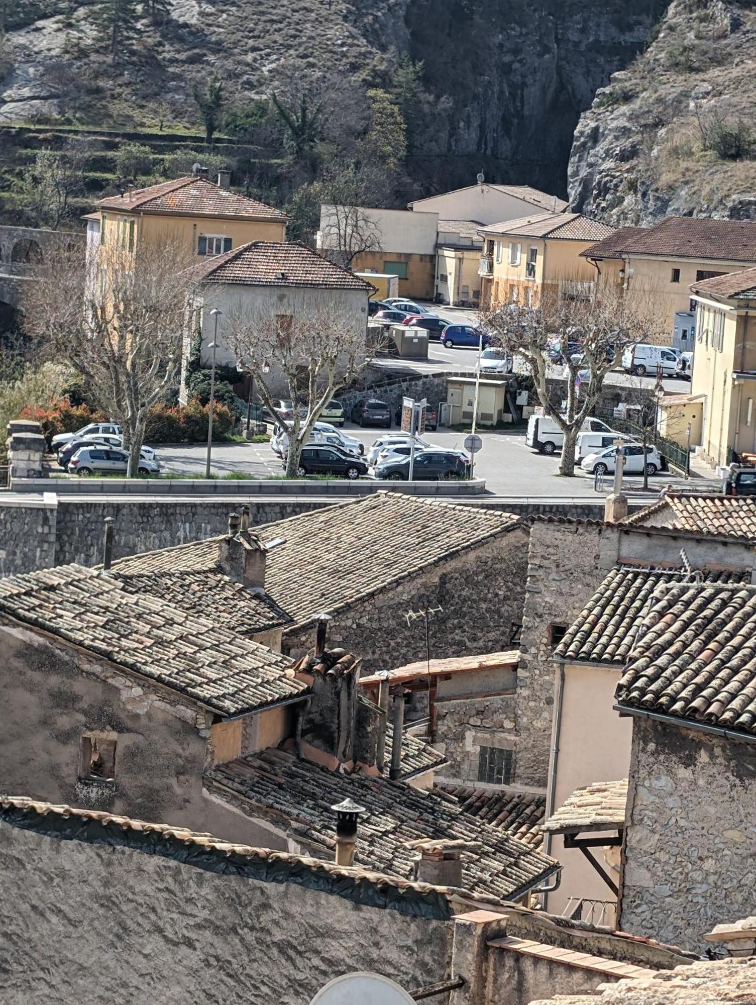 Duplex "La Belle Vue " Entrevaux Exterior foto